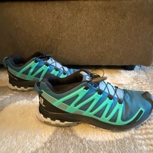 Salomon Women’s trail running shoes - size 10.